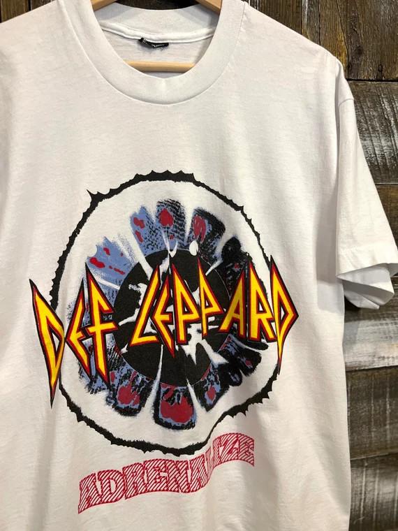 Def Leppard Tshirt Member band Unisex ALl size shirt A496