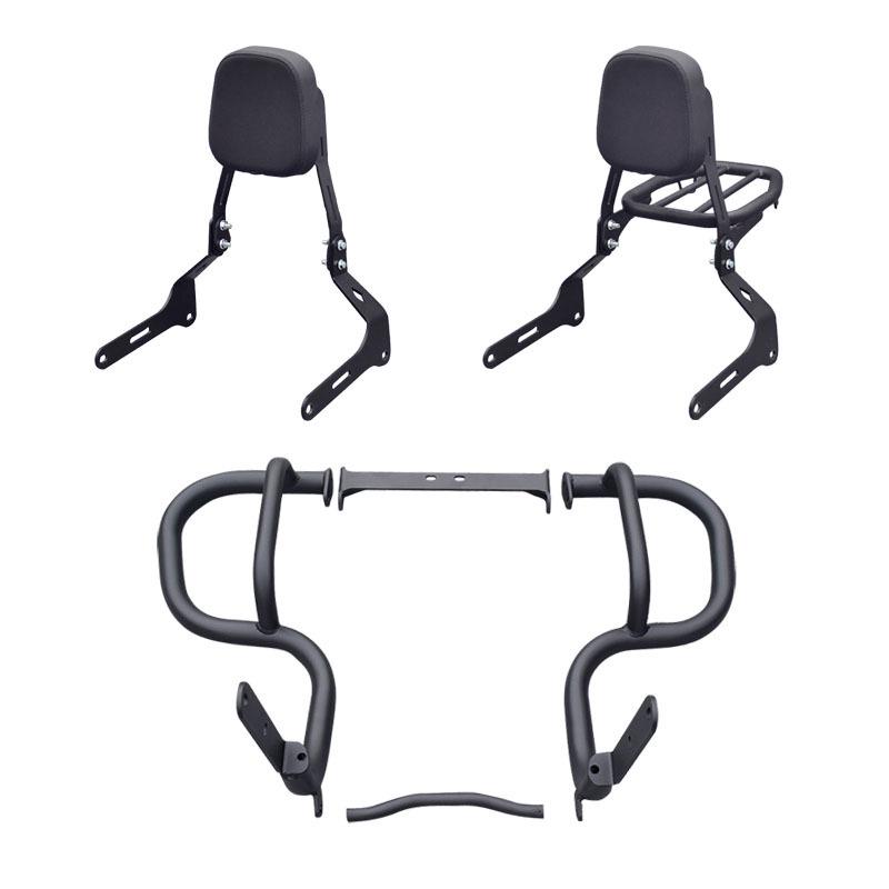 QJ Flash 300S/350 Front Guard Side Bag with Thickened Backrest and Anti-Collision Modification