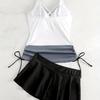 Women's 2025 Split Skirt Swimsuit - Sexy, Hot European & American Fashion for Summer