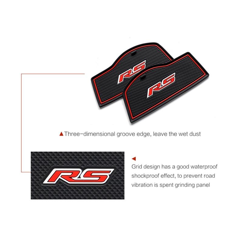 for Chevy Chevrolet Trax 2025 2025 RS Car Gate Slot Mat Auto Interior Accessories Anti-Slip Door Groove Pad Cup Holder Mat