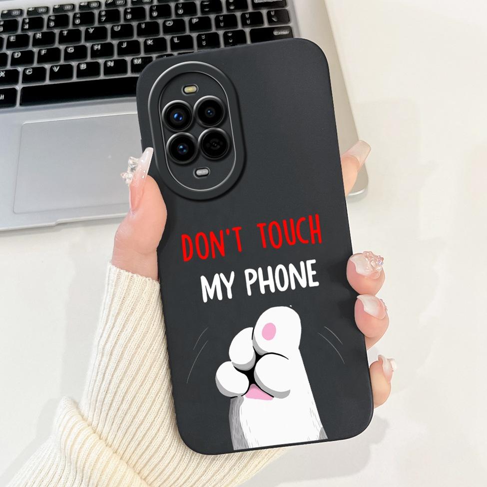 For Huawei Nova 13 Pro Case MIS-AL00 Silicone Cute Cartoon Cat Luxury Fashion Shockproof Bumper For Huawei Nova 13Pro Back Cover