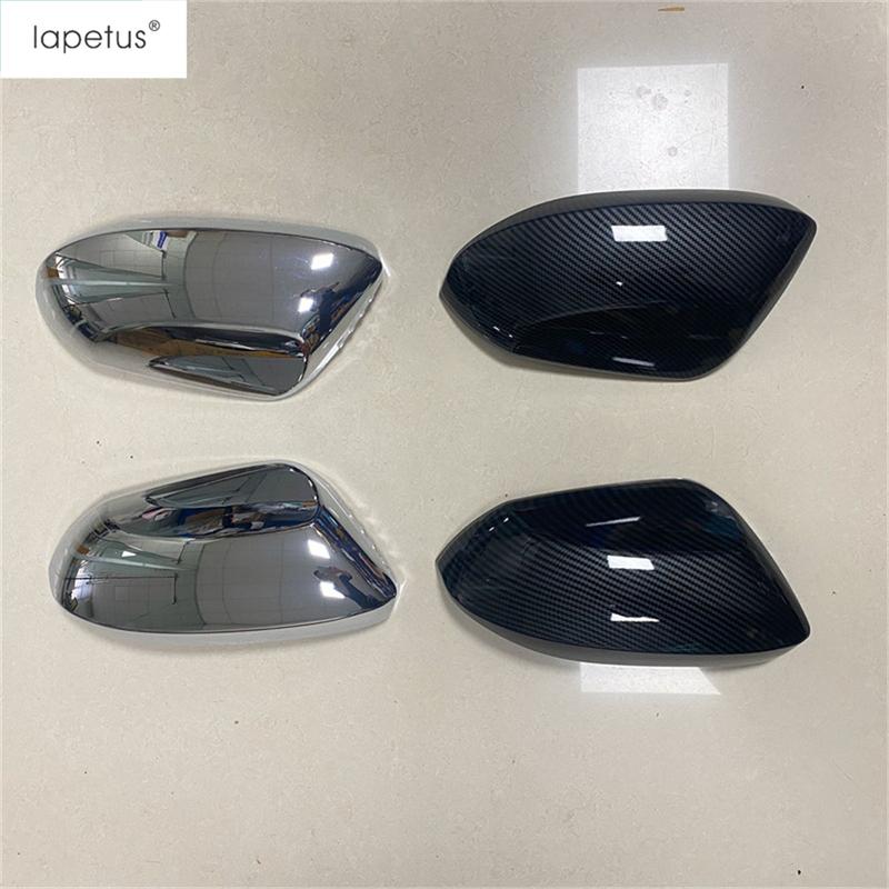 Door Rearview Mirror Cap Decoration Cover Trim For Toyota Corolla E210  - 2025 Chrome / Carbon Fiber Accessories Exterior