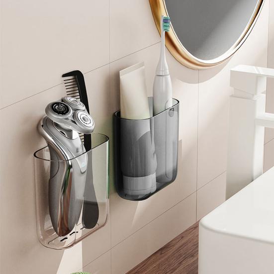Wall Mount Remote Control Holder Adhesive No Drill Large Capacity Home Office TV Air Conditioner Remote Control Storage