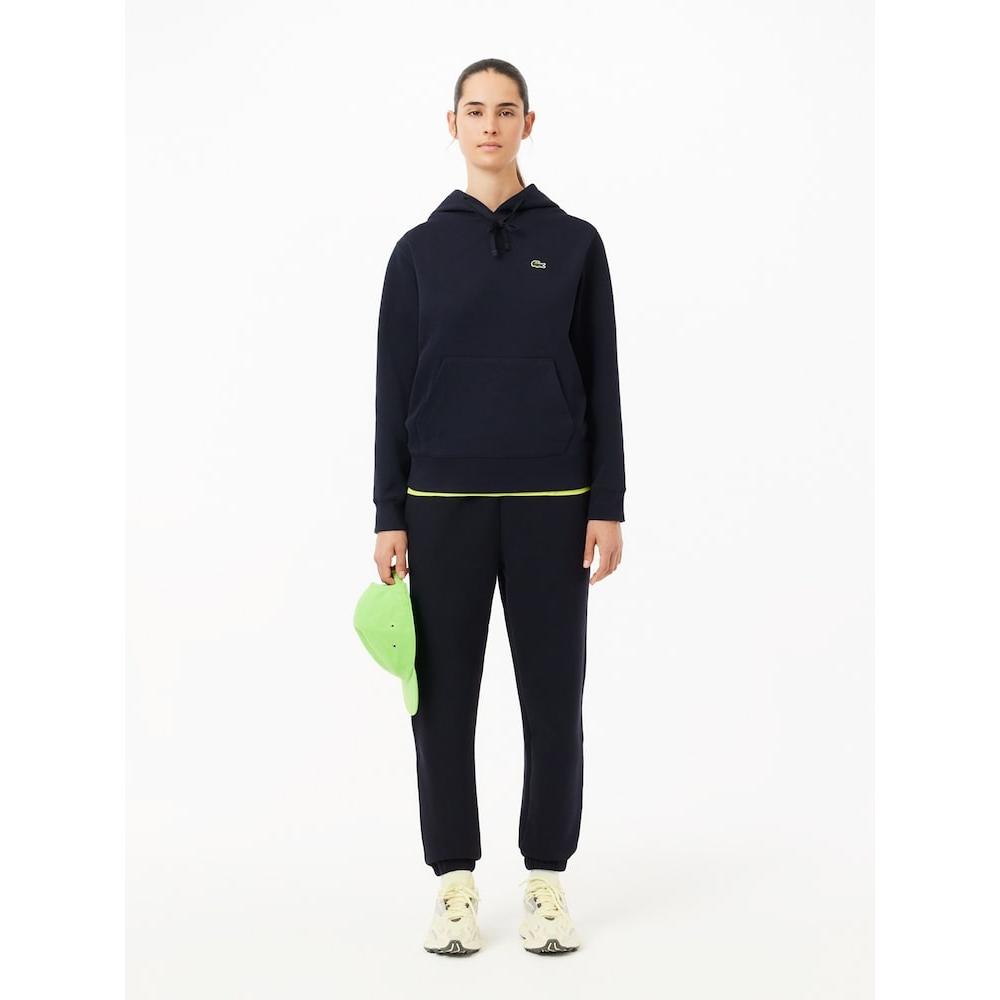 Lacoste Women Double Face Pique Hoodie T shirT Sf8346 54n Hde q2nSf8346 54nHde