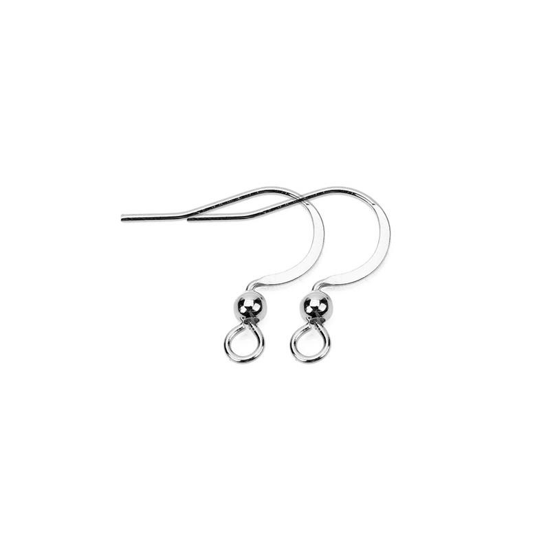 

50pcs Never Fade PVD Stainless Steel Earring Hooks Clasps Bulk Lot Anti Allergy Earring Making Supplies For Diy Jewelry Findings