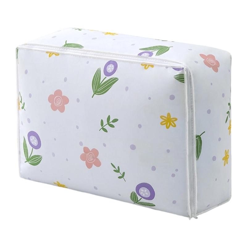 PEVA Multiple Use Storage Bag Sturdy Zippered Organizers for Bedding Clothes Travel Items