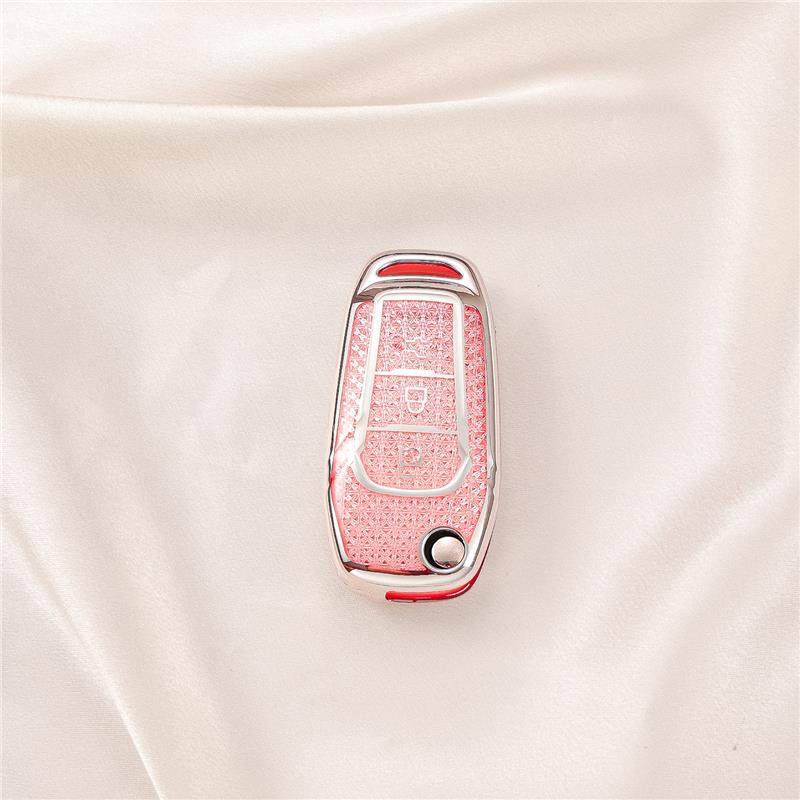 

Crystal Tpu Key Case For Ford Figo Mondeo 5 Ecosport Fiesta Mk8 Ranger Fusion Kuga Escort F150 Flip Folding Remote Key Cover Fob