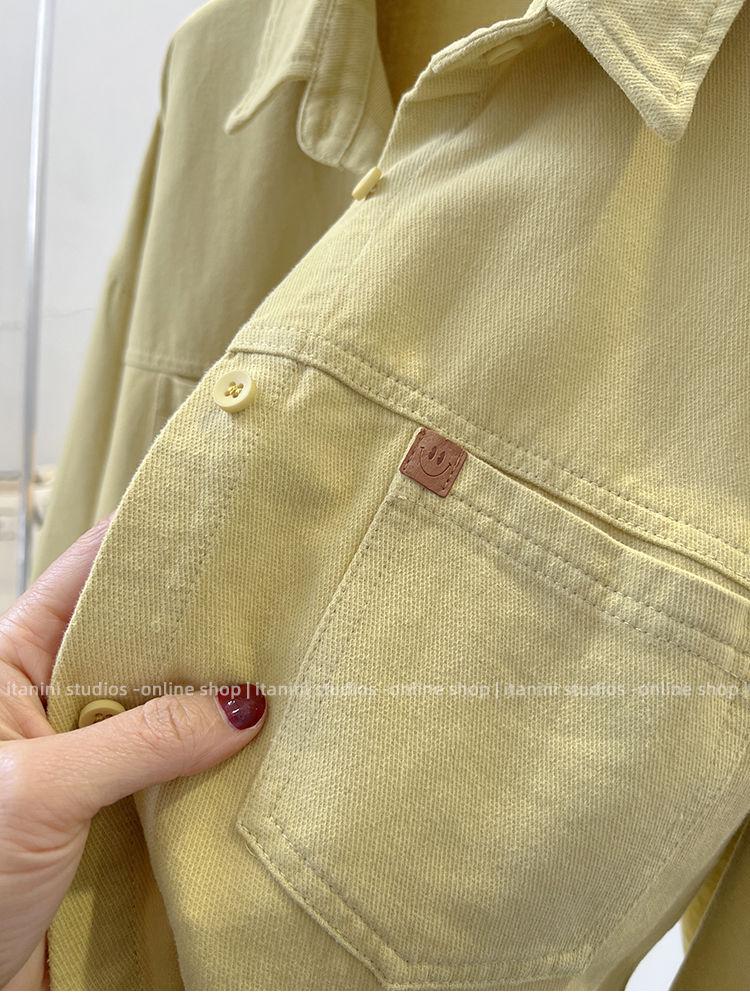 Petit Haut à Manches Longues Ample Style Coréen pour Femmes - Amincissant, Polyvalent, Collection Automne 2025