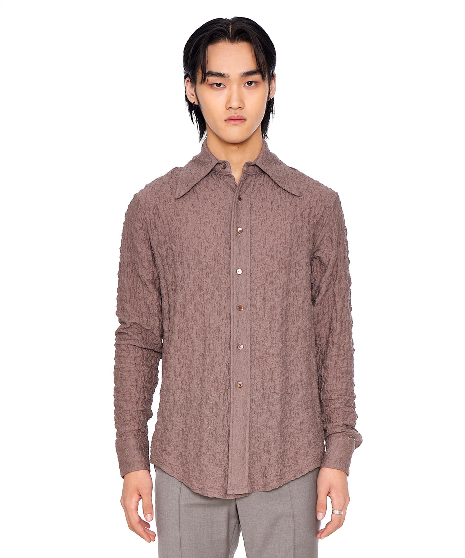 Eponim Classic Long Sleeve Shirt_Brown Lace One Size