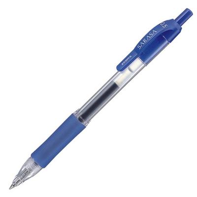 Zebra Sarasa Gel Ballpoint 10 Pen, 0.5mm, Blue, Pens, B-JJ3-BL