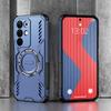 KEYSION Hollow Heat Dissipation Case for Realme C85 5G Silicone+PC Magnetic Cooling Shockproof Phone Cover for OPPO Realme C85