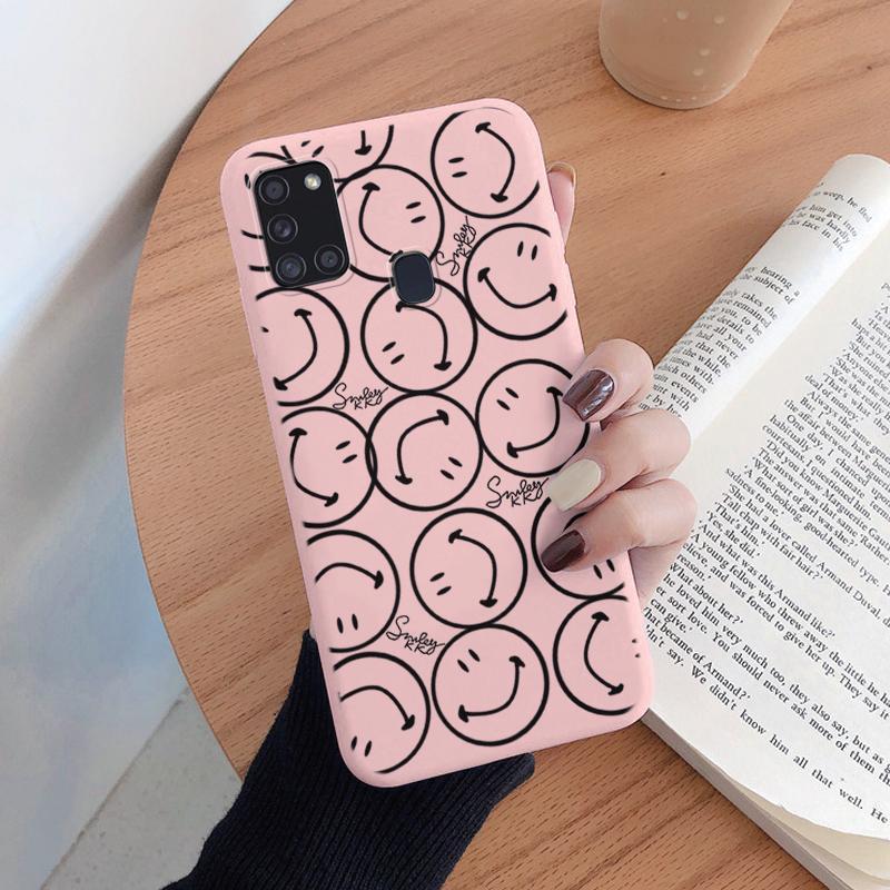 For Samsung Galaxy A21S A50 A51 A52 A32 A31 Phone Case Fashion Leopard Print Pattern Soft Silicone Fundas Protective Cover Shell