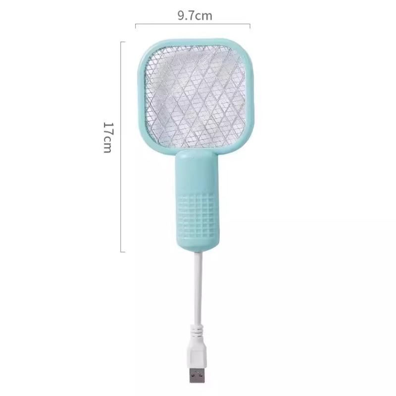 Mosquito Swatter Trap Mini USB UV Light Pest Control Electric Shock Mosquito Killer Lamp Portable Fly Bug Zapper Summer