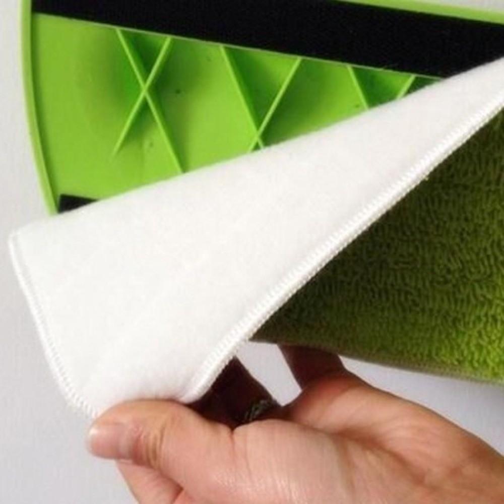 4 pieces/set Soft Microfiber Mop Pad Washable Flat Mop Cloth Spray Mop Pad Mop Head Bathroom