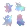 Colorful Halloween Ceiling Ghost Swirl Spooky Spiral Banner Ghost Hanging Garland  Home Festival