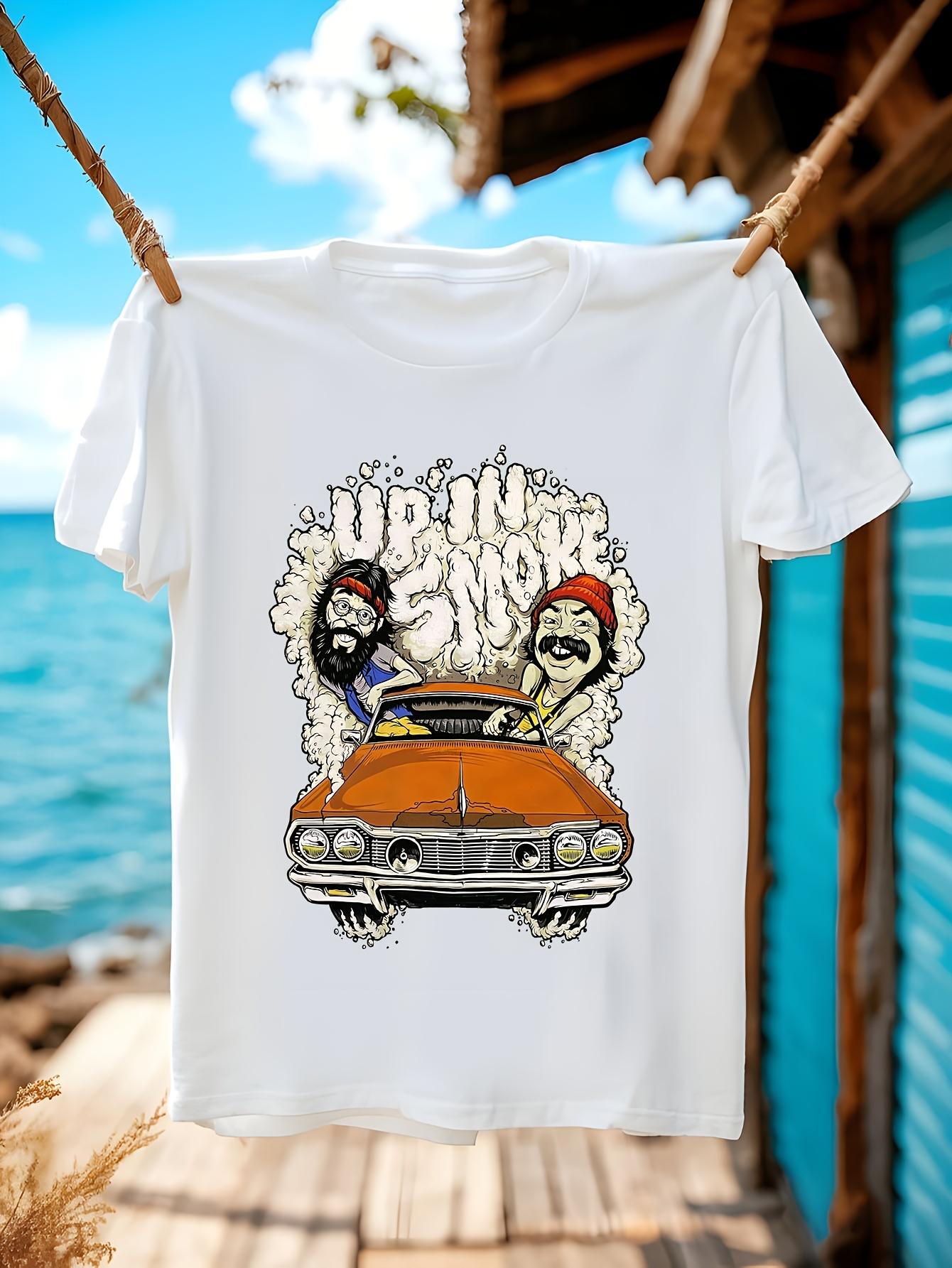 Cheech Chong Up in Smoke Movie Vintage Graphic Tshirt Gra... XXXL