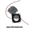 High Sensitivity 92dB Miniature Square Speakers 28mm Internal Magnets Speakers Metal Build, 8Ohm 92dB Rate Power 2W