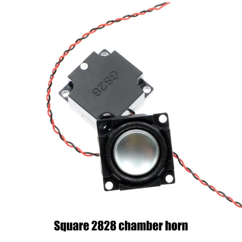 High Sensitivity 92dB Miniature Square Speakers 28mm Internal Magnets Speakers Metal Build, 8Ohm 92dB Rate Power 2W