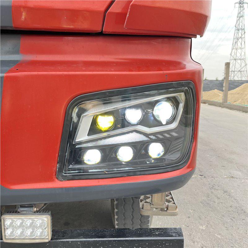 High-Brightness LED Headlight Kit for Shaanxi Delong H3000/M3000/X3000 Original Halogen Light