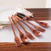 Wooden Cutlery Set: Spoon, Fork & Chopsticks with Travel Pouch