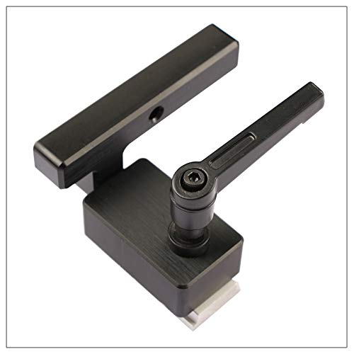 

CarAngels Woodworking Chute Limiter, Miter T-Track, Stop, Positioning, Limit, Carpentry Tool, for Table Saws (Long Handle Type)