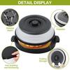 Folding Microwave Cover with Food Splash Proof Design Multi Function Heating Lid for Busy Kitchen Cooking