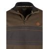 Jack Pyke Mens Contrast Panel Half Zip Sweatshirt