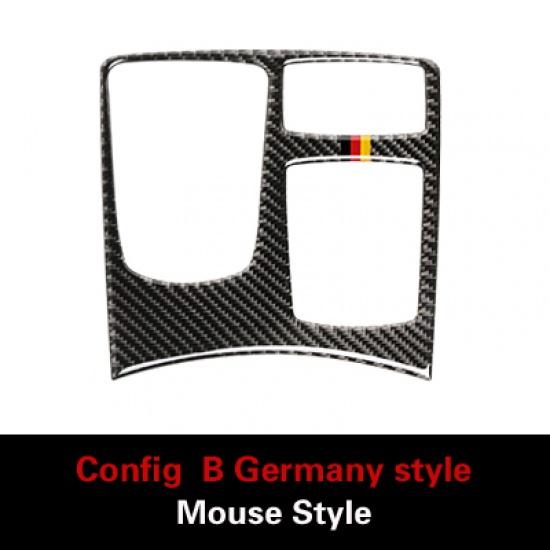 

Углеродное волокно для Mercedes Benz W166 X166 ML GLE GLS, центральная консоль, мультимедийная панель, накладка на рамку, наклейка для салона автомобиля A