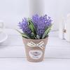 Artificial Plant Decorative Flowers Fake Flowers Mini Potted Bonsai Green Plant