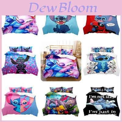 Stitch Series Digital Print Bedding Set Two Or Three Pieces Modern And Simple Style