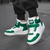 2025 Spring and Autumn New Children's Little White Shoes Sports High Top Boys Board Shoes Students Versatile Girls Casual