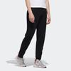 Adidas Neo Letter Print Elastic Mid-Waist Tapered Knit Joggers Men Bottoms Black GJ8923