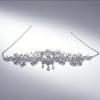 Luxury Crystal Tassel Headband Sparkling Women Hair Jewelry Rhinestone Headdress  Wedding Ceremony
