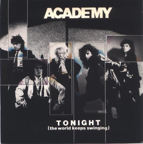 

7inch Record ACADEMY Tonight The World Keeps Swinging PB40137 RCA 1985 Europe Dance Electronica Used