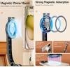 Magnetischer, ausziehbarer Selfie-Stick-Stativhalter mit Bluetooth-Fernbedienung für Magsafe iPhone Android Tragbare Halterung
