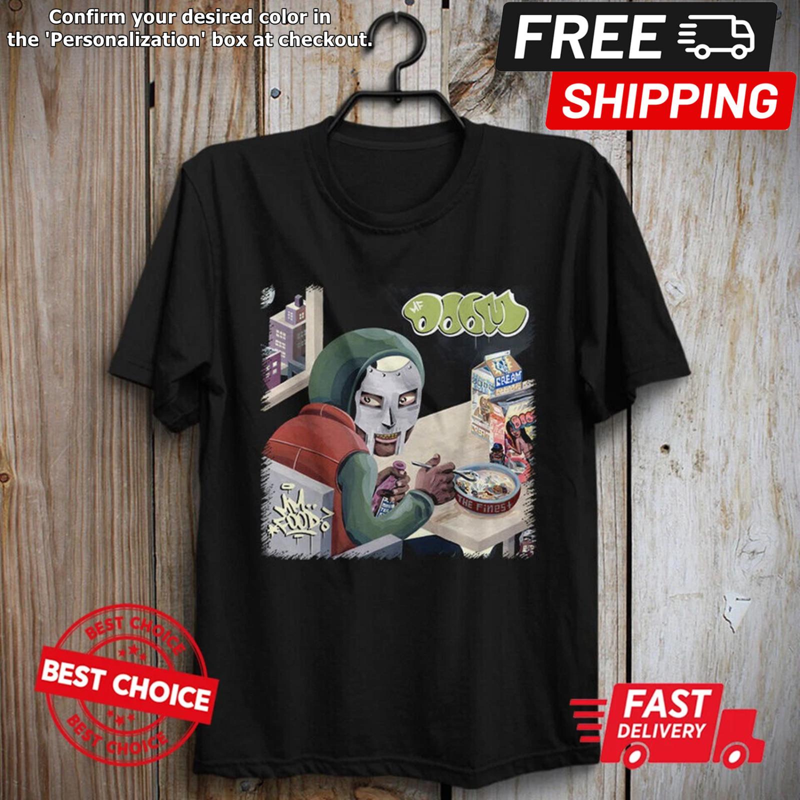 Mm Food MF Doom Beef Rap Hip Hop One Beer Unisex Shirt S-3XL Q2363 S