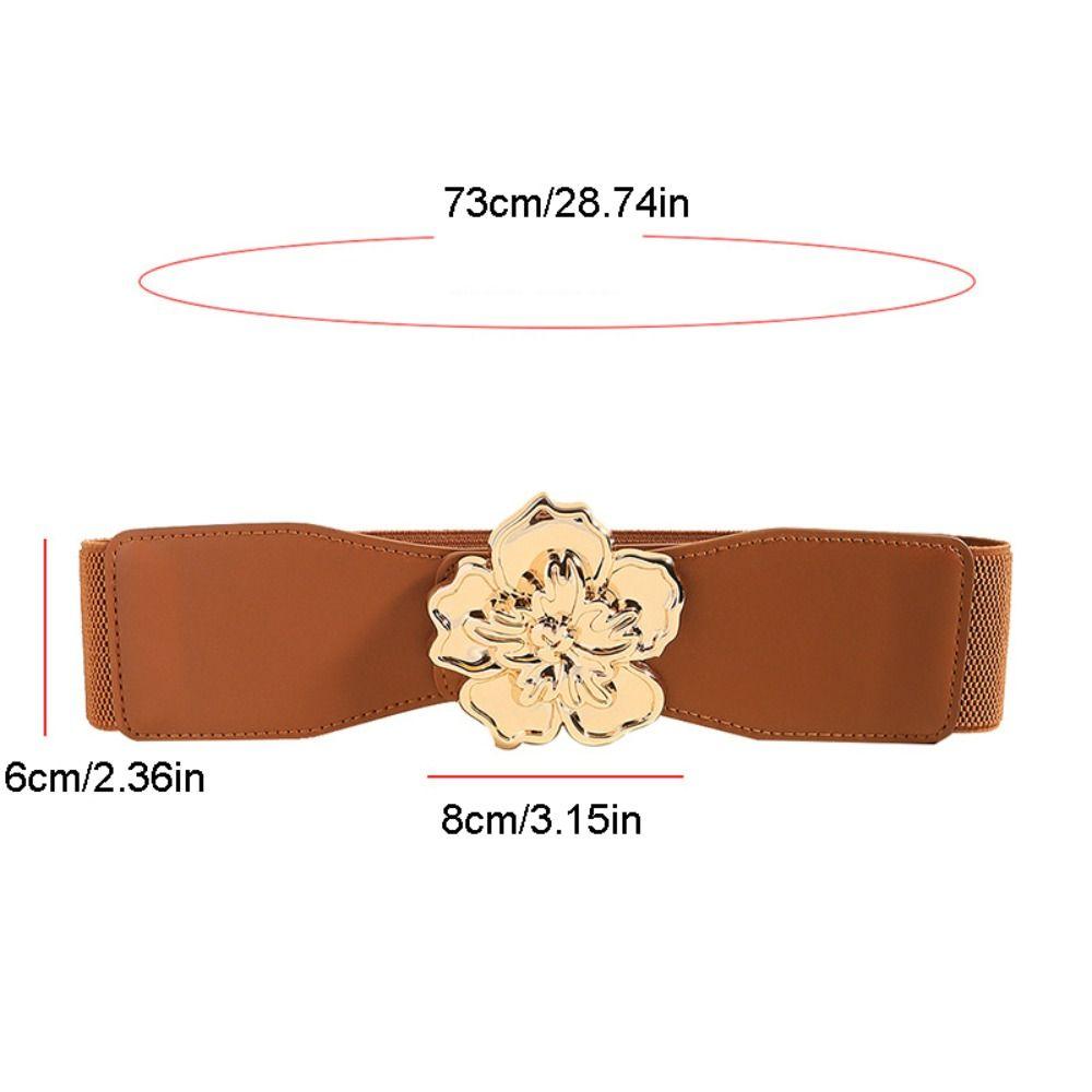 Кожаные пояса из искусственной кожи с цветами, цинковый сплав, пояс ...