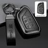 Genuine Leather Key Case for Cadillac XT5, CT5, XTS Key Fob - Unisex Design with Buckle