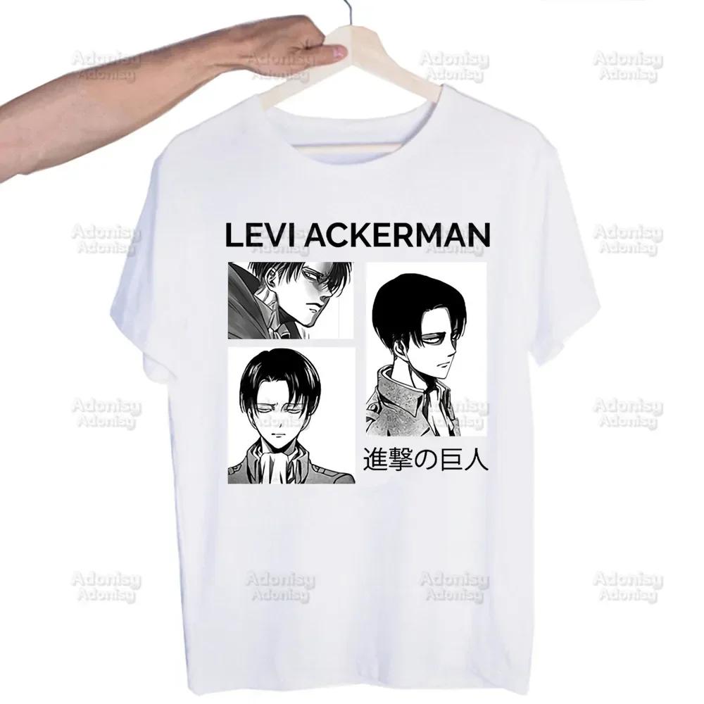 

Anime Attack On Titan Men T Shirt Fashion Tshirt Summer Mens Novelty Short Sleeve Levi Ackerman Eye T-shirt Men Funny Tops S