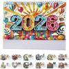 Generisch 2026 Table Calendar, 12 Months, 2026 Calendar, Desk Calendar, Standing Desk Calendar, 25 X 20.5 X 9 Cm, Gift For Your Heart
