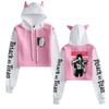 New Attack on Titan Women's Cat Ear Hoodie - Autumn/Winter Anime Merchandise