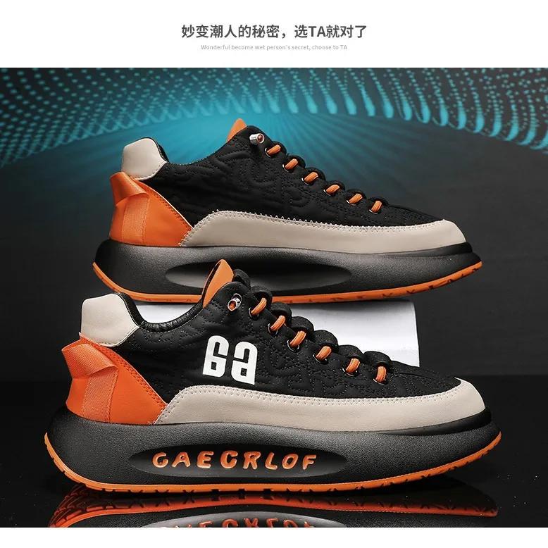 Fashion Men Casual Vulcanized Sneakers New Chunky Sneakers Designer Men Comfort Platform Vulcanized Shoes Tennis Zapatillas De Hombres