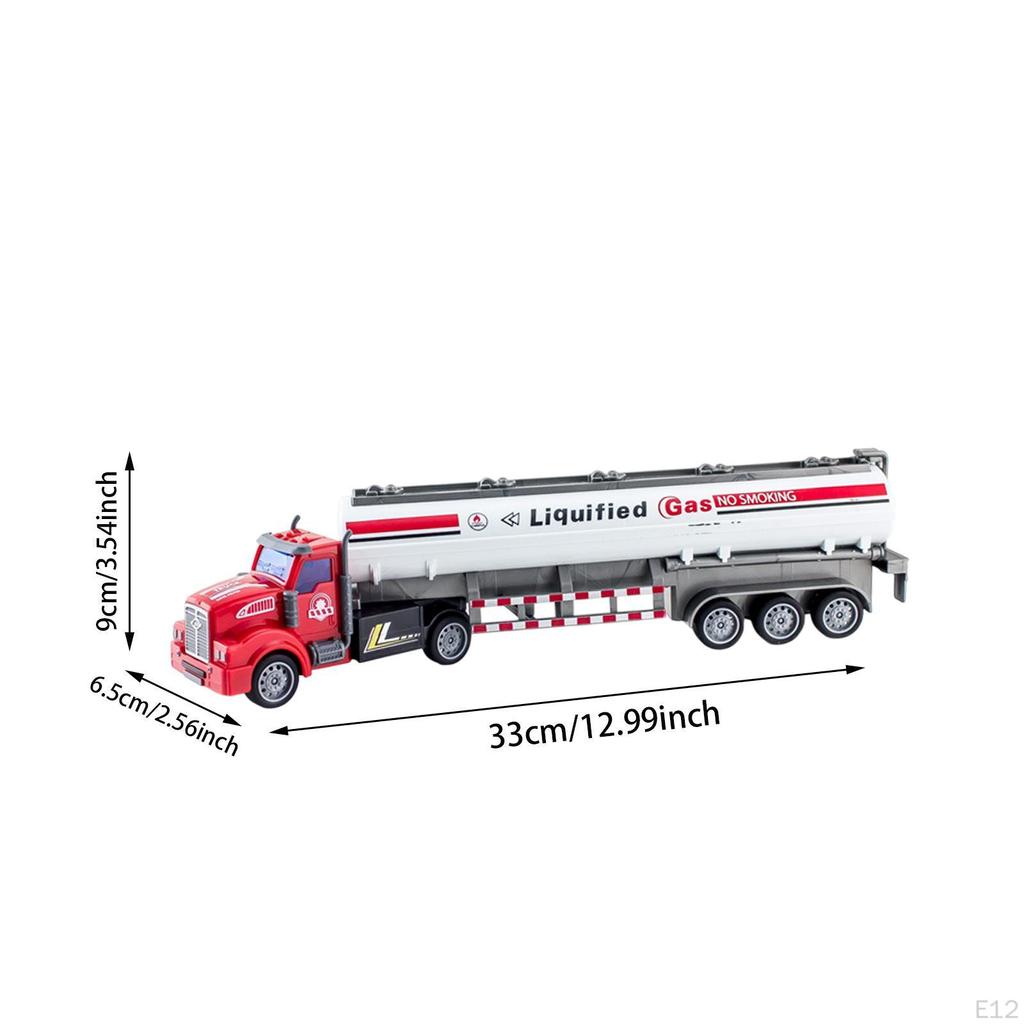 Assembled Truck Model Carrier Versatile Easy Assembly Semi-trailer Transport for Indoor
