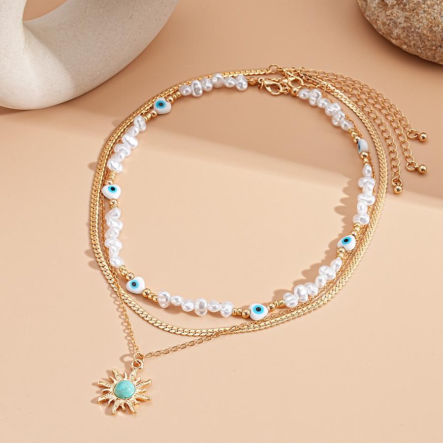 High-End Bohemian Seashell Beaded Clavicle Necklace