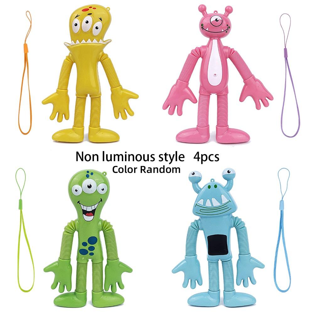 

Телескопическая трубка Телескопическая присоска Робот Обучающая Животное Игрушки-присоски Интерактивные 4pcs