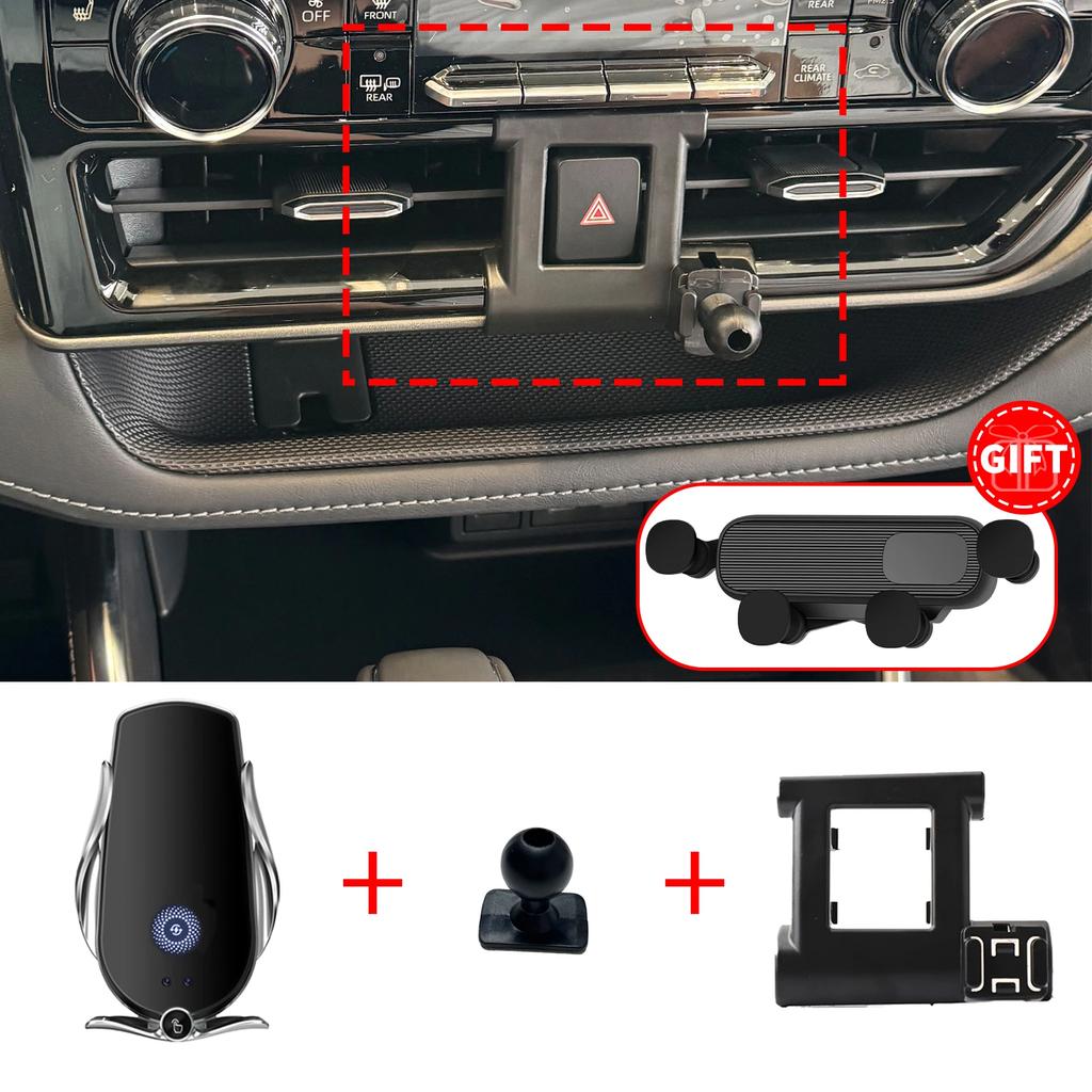 Passend für Toyota Highlander XU70 2020 2025 2025 2025 2025 Navigations-Handyhalterung Maßgeschneidertes Autozubehör