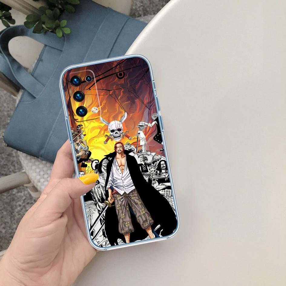 One Piece Luffy Soft Shell Transparent Phone Case for Motorola Moto Edge 20 30 40 50 S30 Fusion Ultra Pro Neo Lite + G200 G23