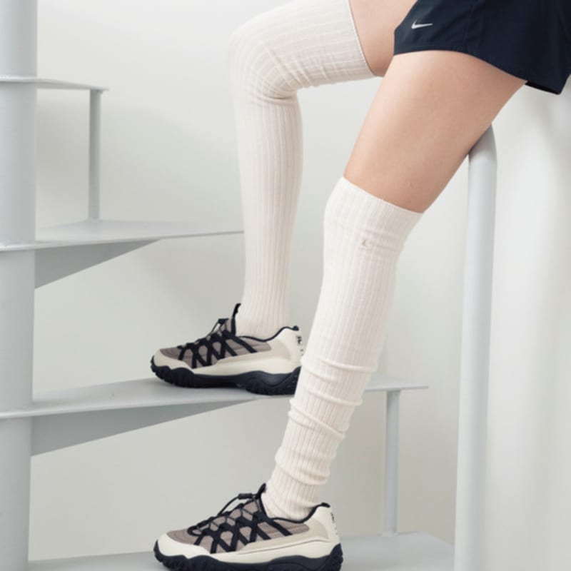 

hiig [№610] чулки выше колена цвета слоновой кости ivory