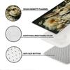 1Pcs Rabbit Floral Print Waterproof Non-Slip Thick Cushioned Kitchen Mat Heavy Duty Comfort Standing Mat for Kitchen Bathroom