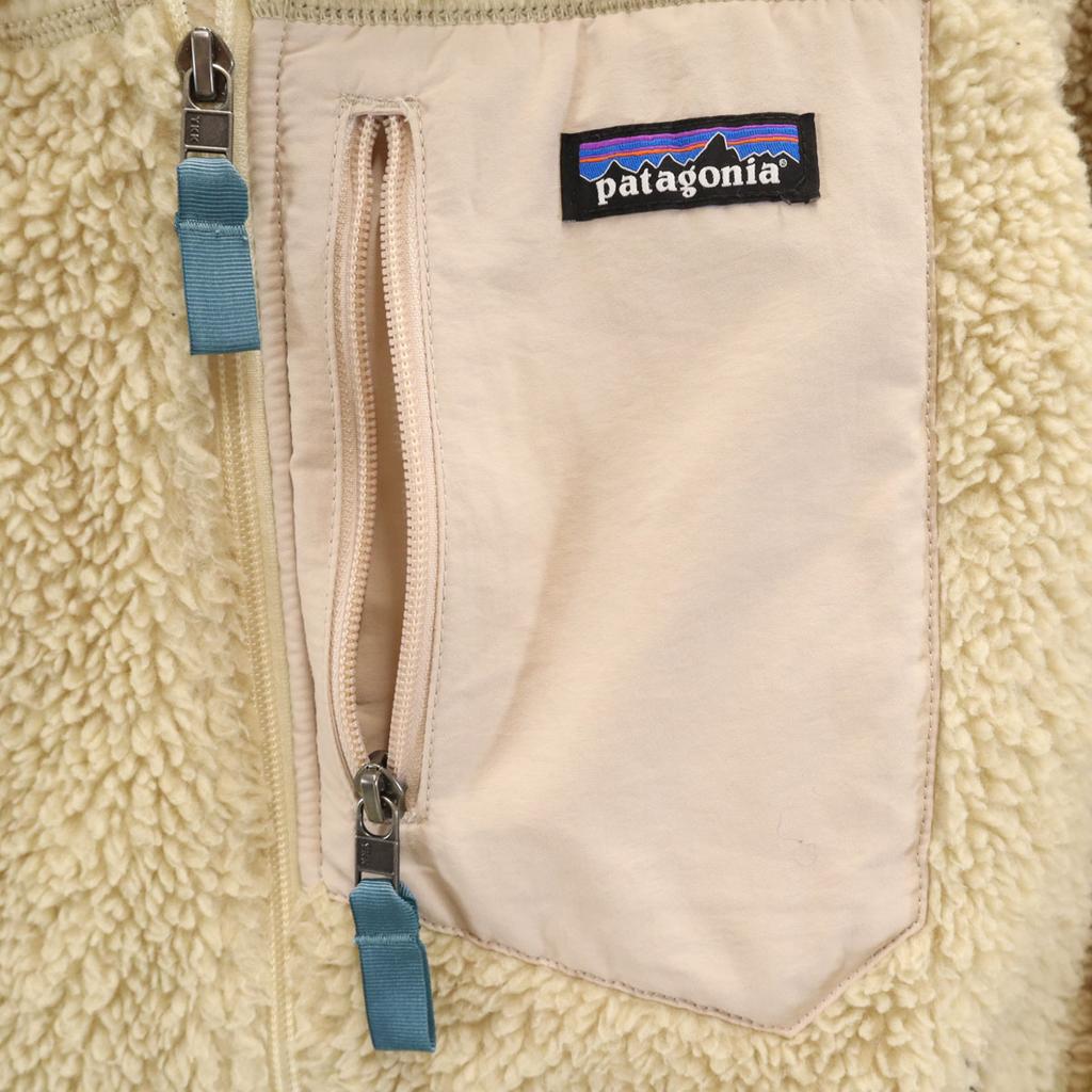patagonia Classic RetroX Fleece jacket S beige 23074FA21 Outdoor Women Used